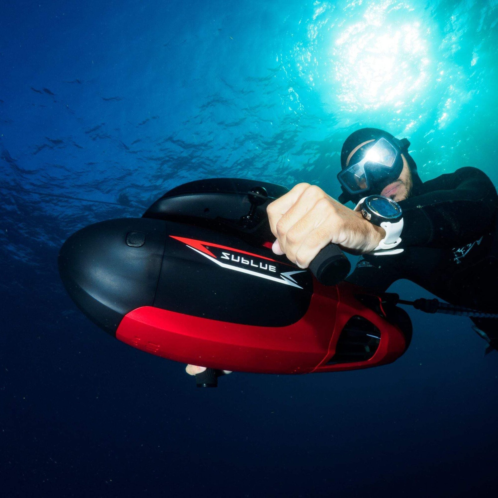 Sublue Vapor Pump-Jet Underwater Scooter for Diving, Snorkeling & Boating