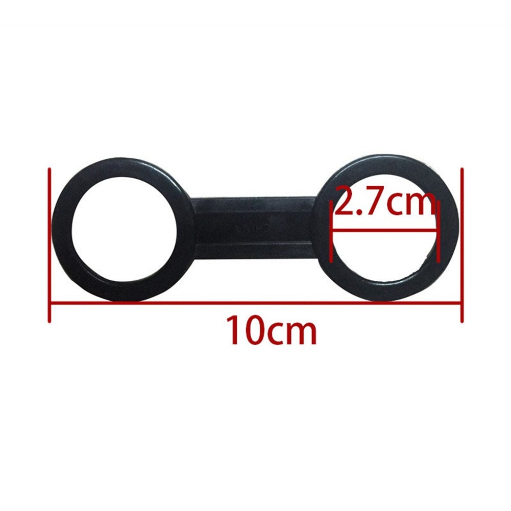 Retainer Clip Plastic Breathing Tube Silicone 8-shaped Buckle Hot Sale