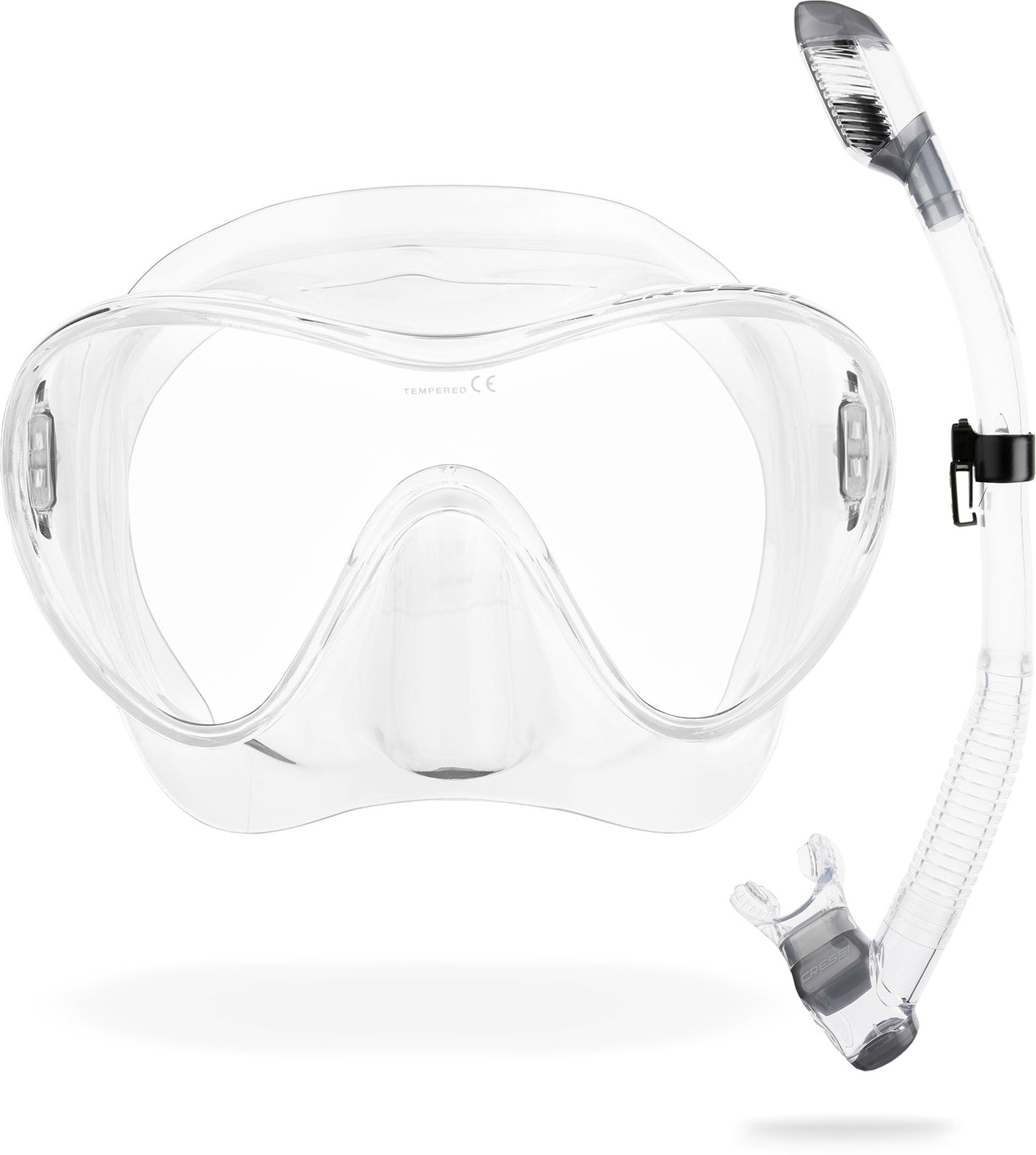 F1 & Supernova Dry & Snorkel Kits, Clear/Silver