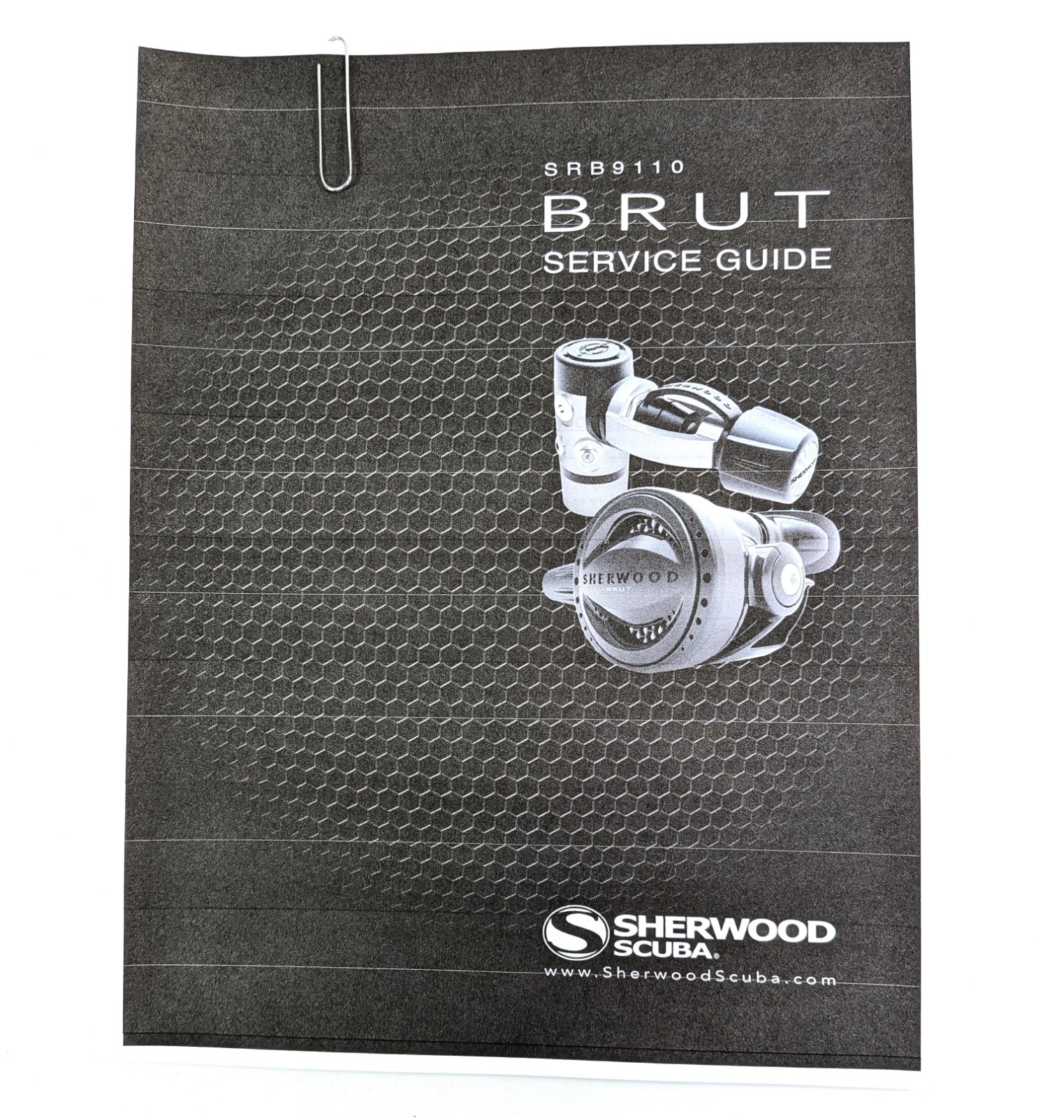 Sherwood BRUT SRB9110 Regulator Service Guide, Maintenance Manual Scuba Dive