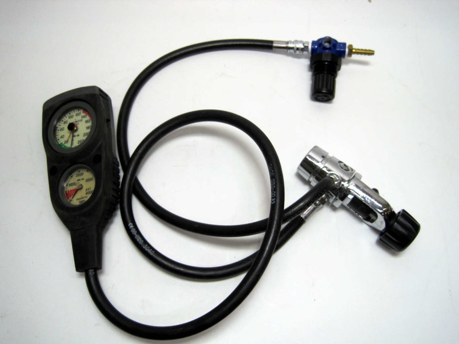 Suunto Scuba Dive 3 Gauge Console SM-16 Depth Gauge SM-26