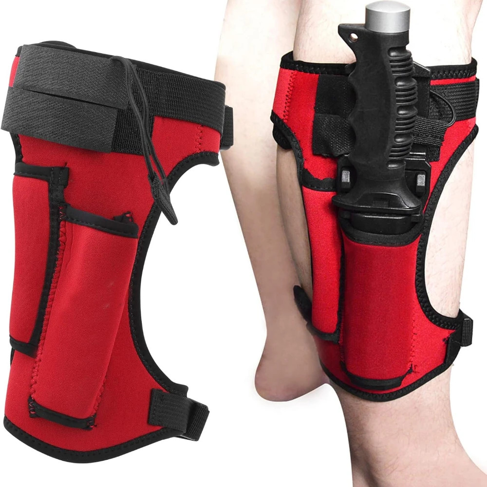 Knife Sheath Neoprene Scuba Diving Knife Wrap Sheath Cover Strap Leg Holder