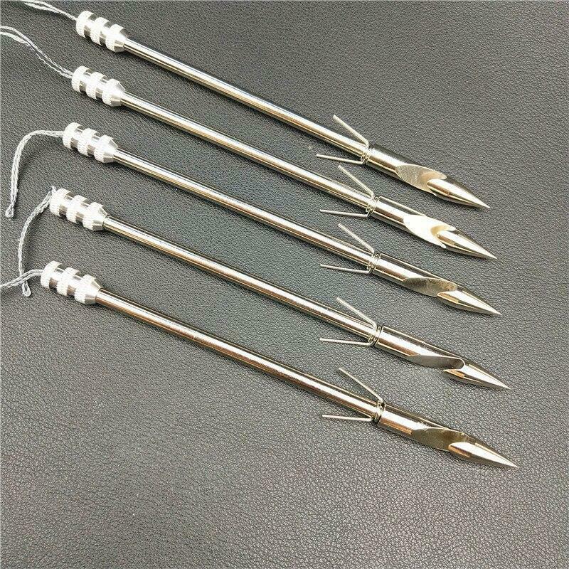 20Pcs Shooting Fish Broadheads Fishing Arrow for Hunting Slingshot Steel Darts