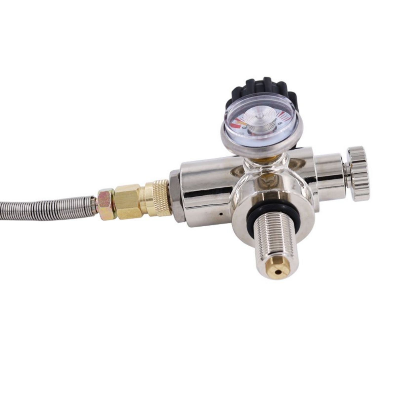 TUXING 4500 Psi Pcp Air Tank 4.7L Carbon Fiber HPA Tank with Valve for Paintball