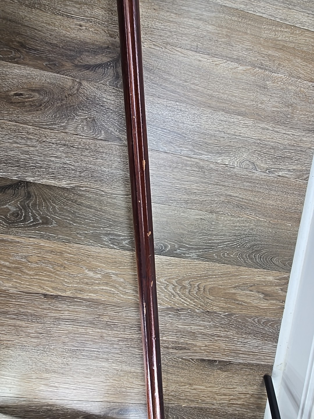 AB Biller 50″ Mahogany Wooden Shaft Spear Gun Only Vintage Wood A.B. Biller Co.
