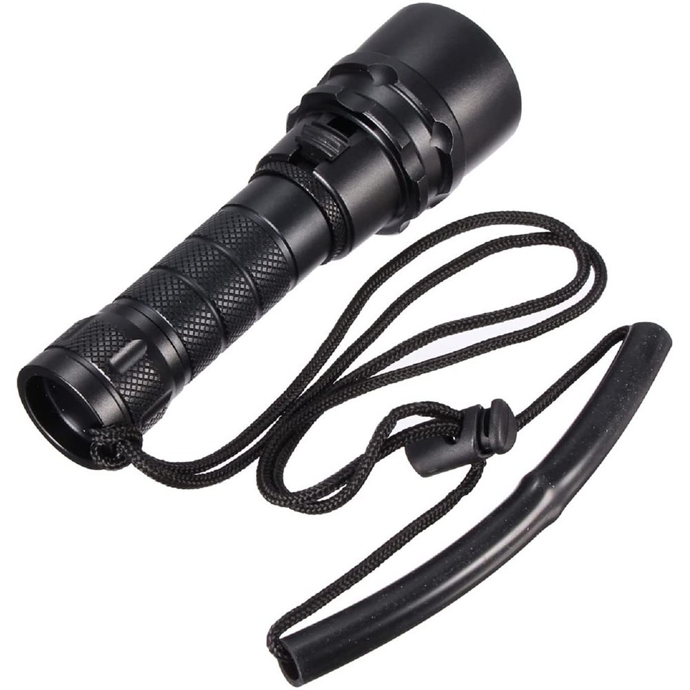 Diving Flashlight Torch L2 LED Light Waterproof 50M Deep Underwater Lamp ABS
