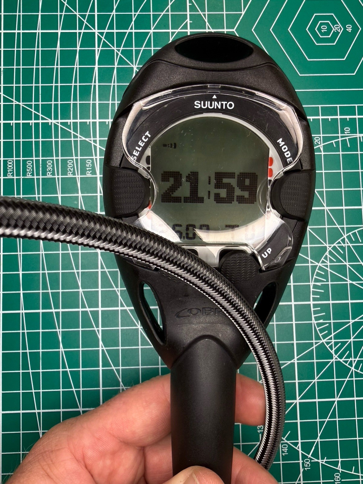 Suunto Cobra 3 Dive Computer w/ Miflex Hose- ZERO DIVES