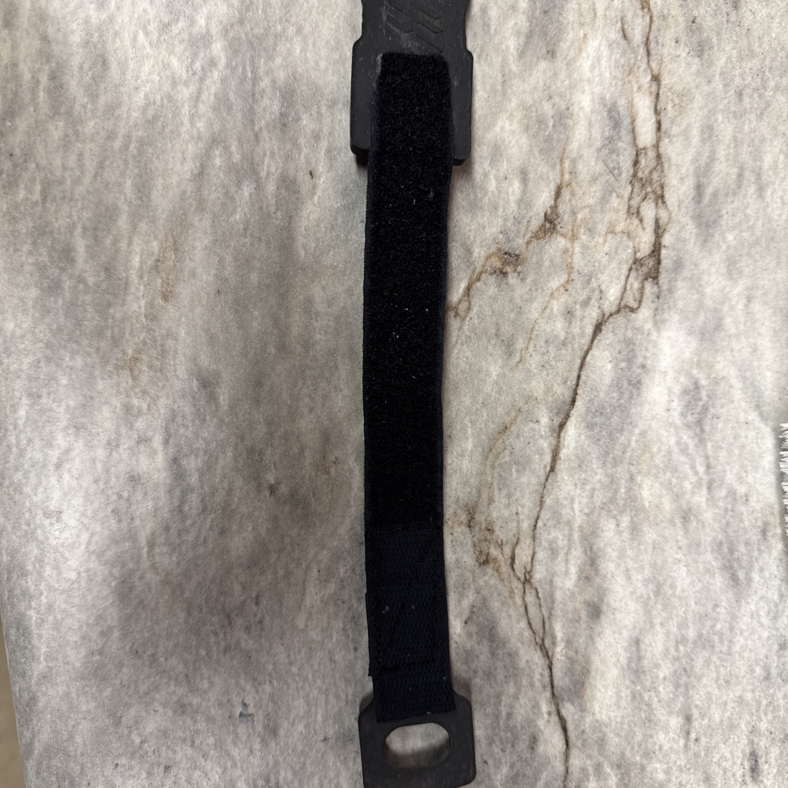 Vintage OEM NOS Underwater Kinetics black rubber mask strap 15/16” wide split