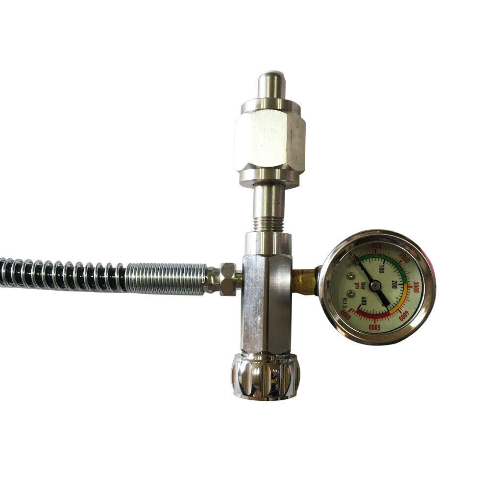 CGA347 Fill Station PCP SCBA Charging Adapter with 1 Hose 60cm Kit set