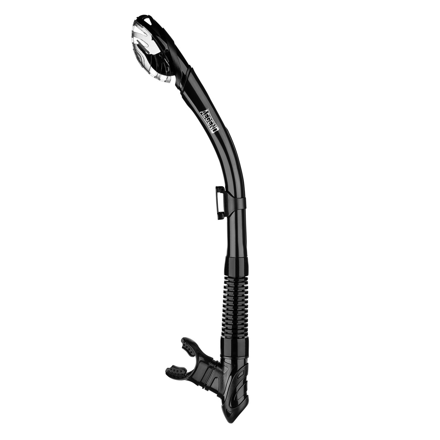 Aegend Dry Snorkel Adult Youth Top Valve Swimming Diving Gear