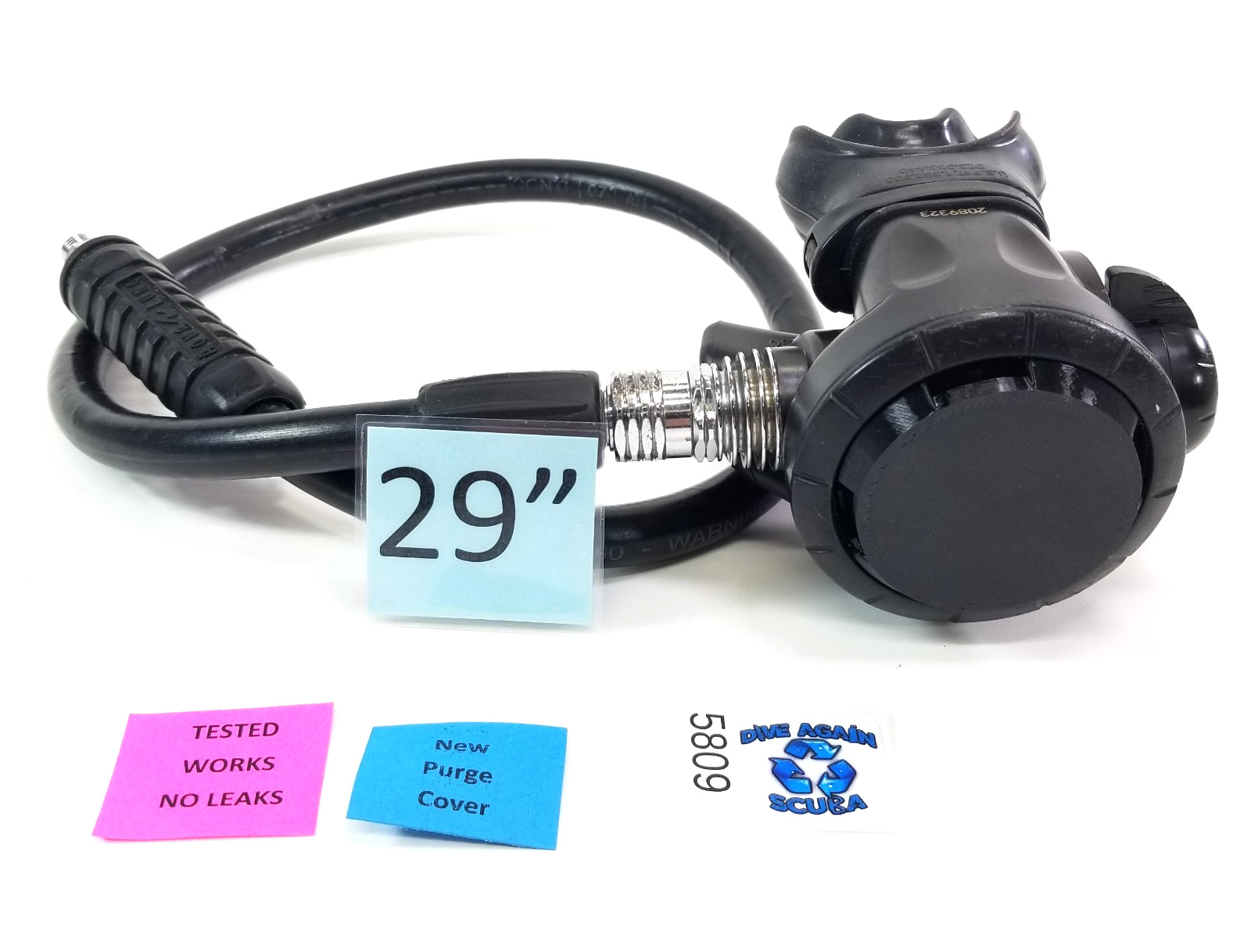 Aqua Lung Titan LX 2nd Second Stage Scuba Dive Regulator NEW Parts Installed