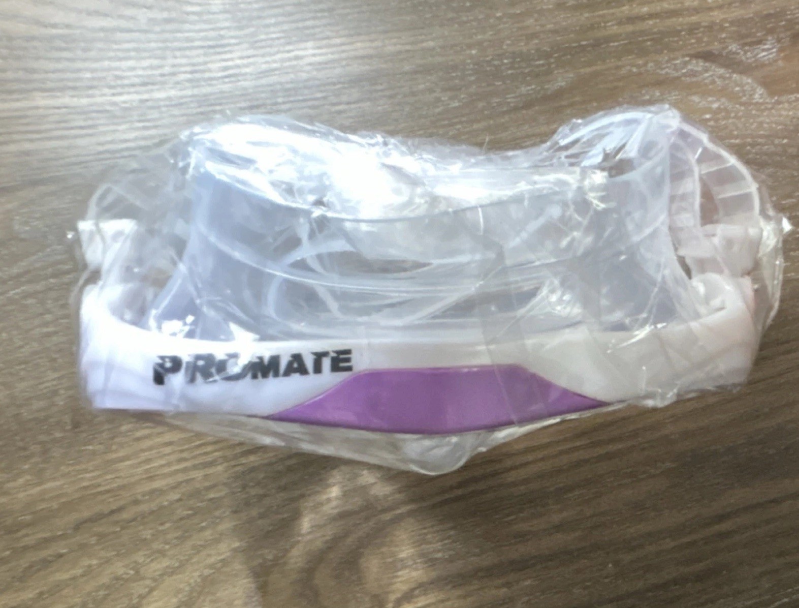 PROMATE Cobra Snorkel Mask Set MK280 Purple Diving Swim Gear Snorkel Equipment