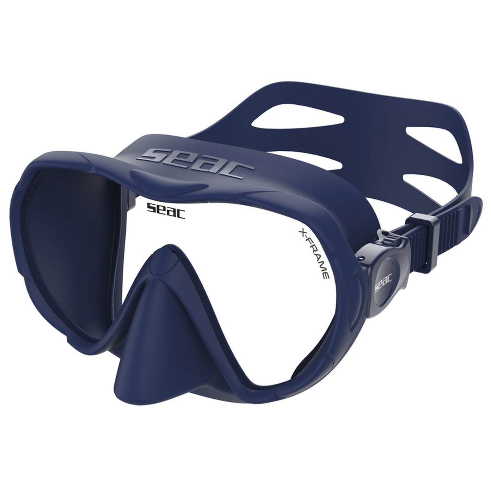 SEAC X-Frame Frameless Blue Dive Mask (0750088015160A)