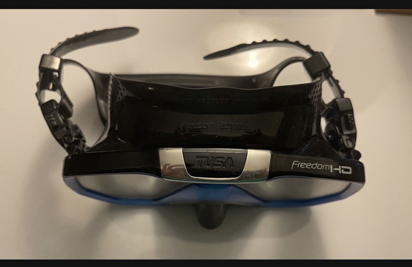 TUSA Scuba Diving Mask + Aegend Dry Snorkel Combo (see description for details)