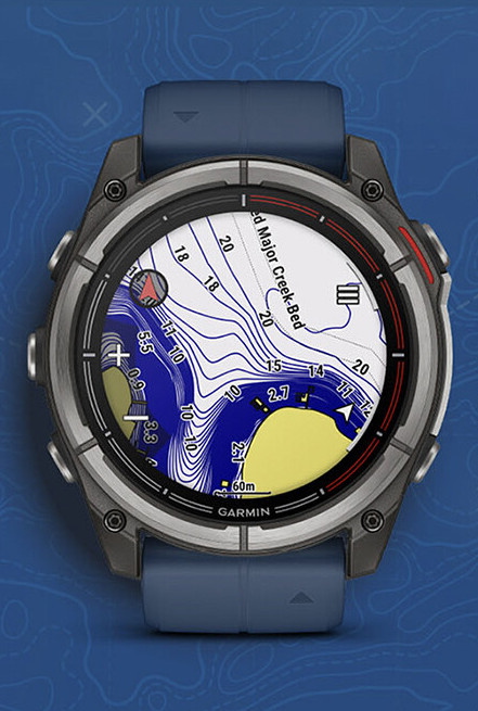 Garmin quatix 8 47mm Marine Smartwatch GPS Multi-Sport Watch NEW