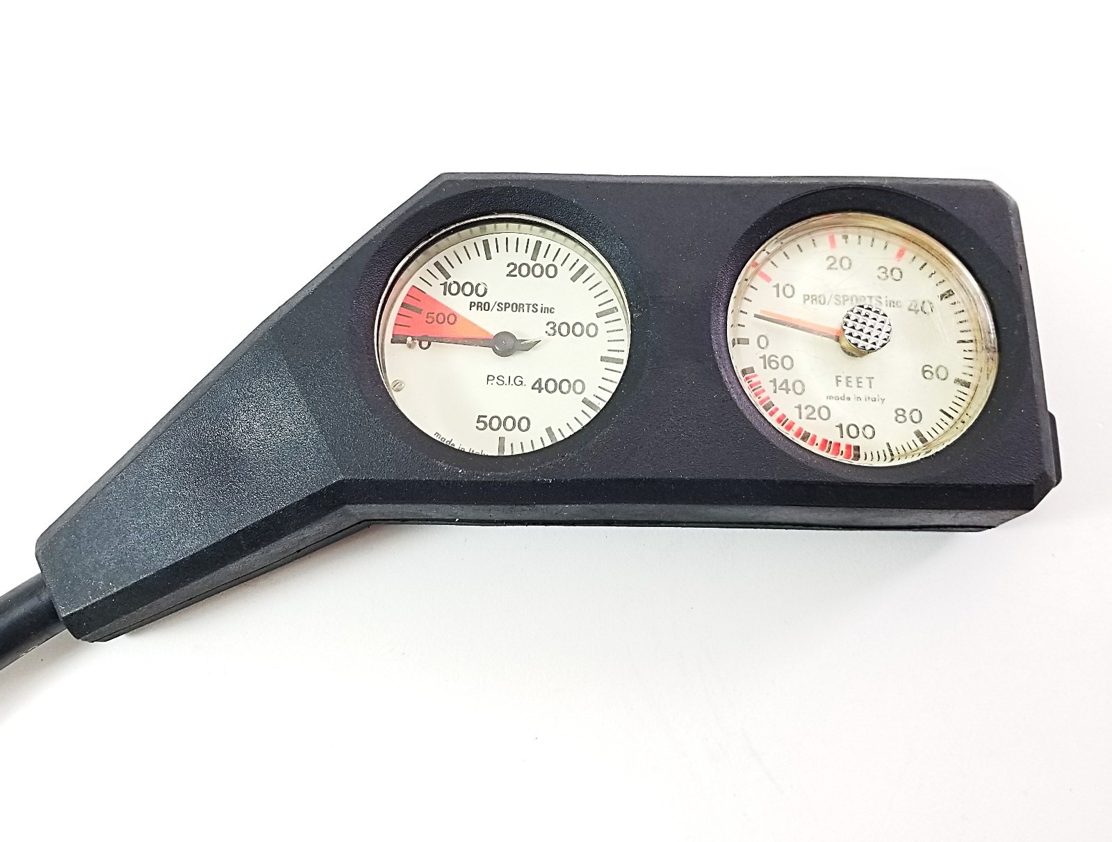 Scubapro Scuba Dive 2 Gauge Console 5000 SPG Pressure Gauge 160ft Depth #5908