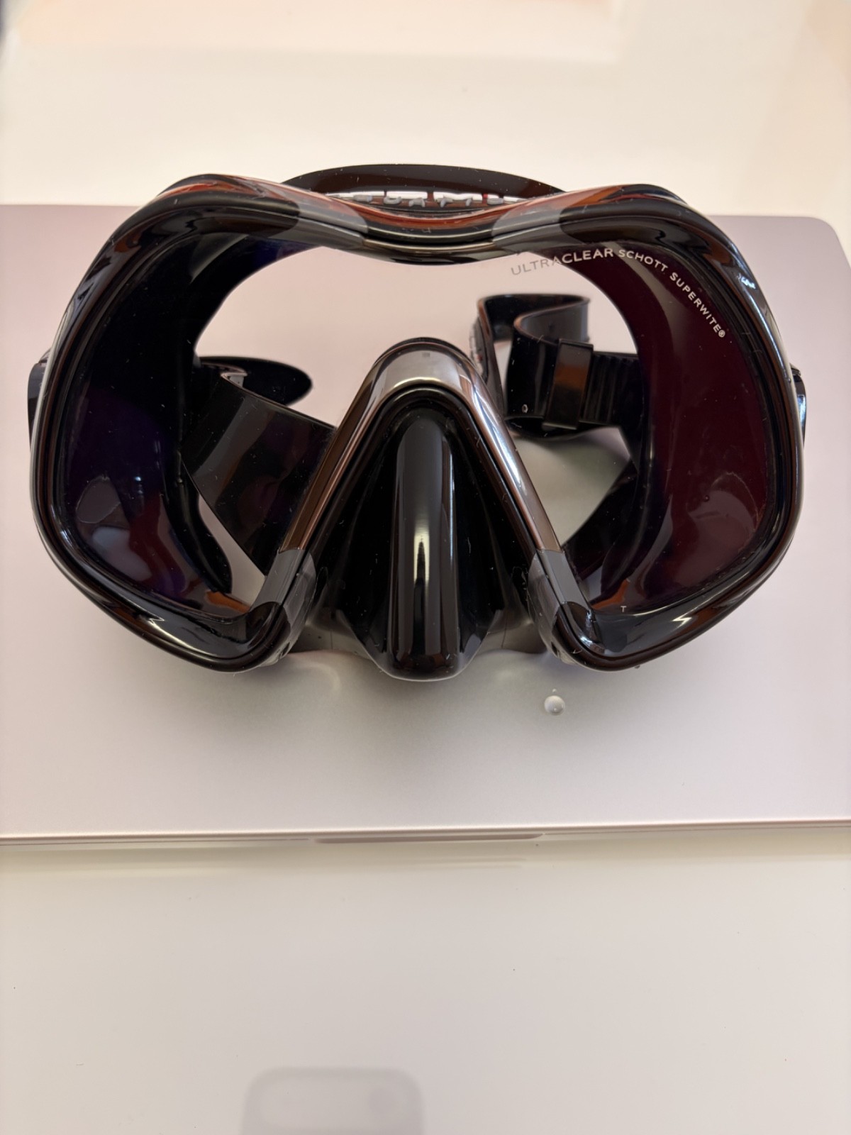 Atomic Aquatics ARC VENOM Scuba Diving Mask – Black Arc