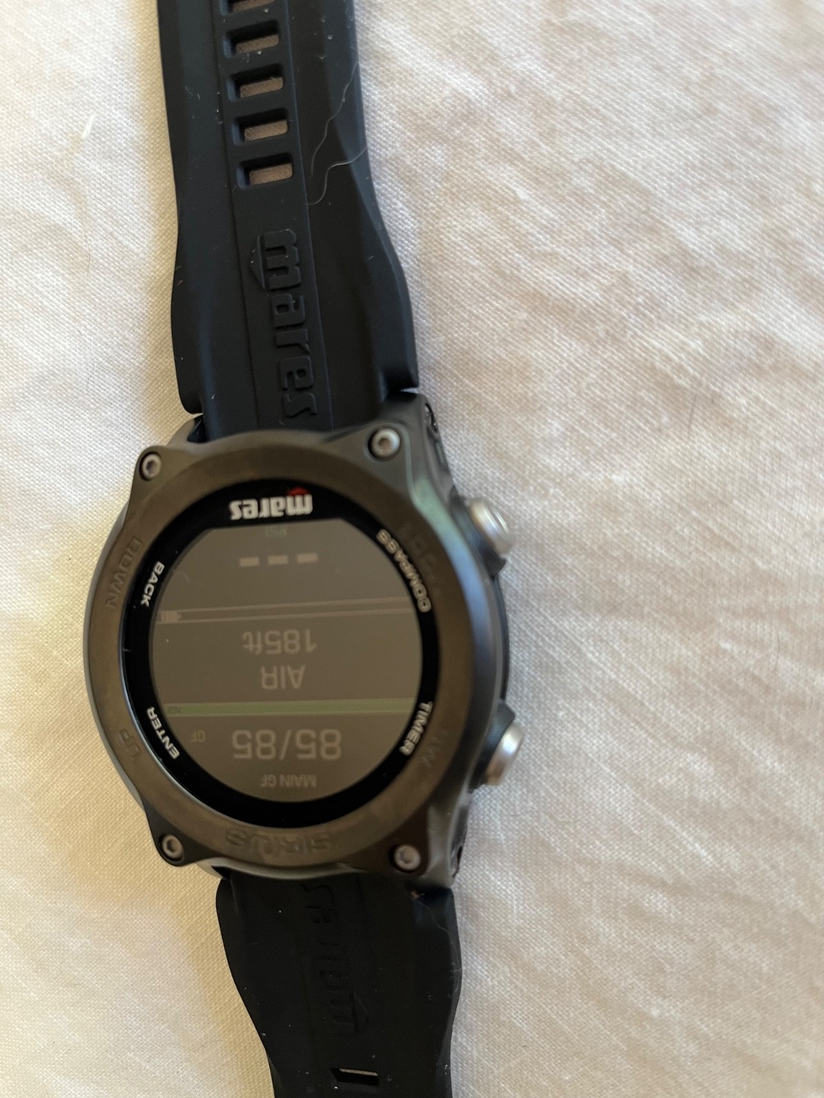 Mares Sirius dive computer and LED tank module