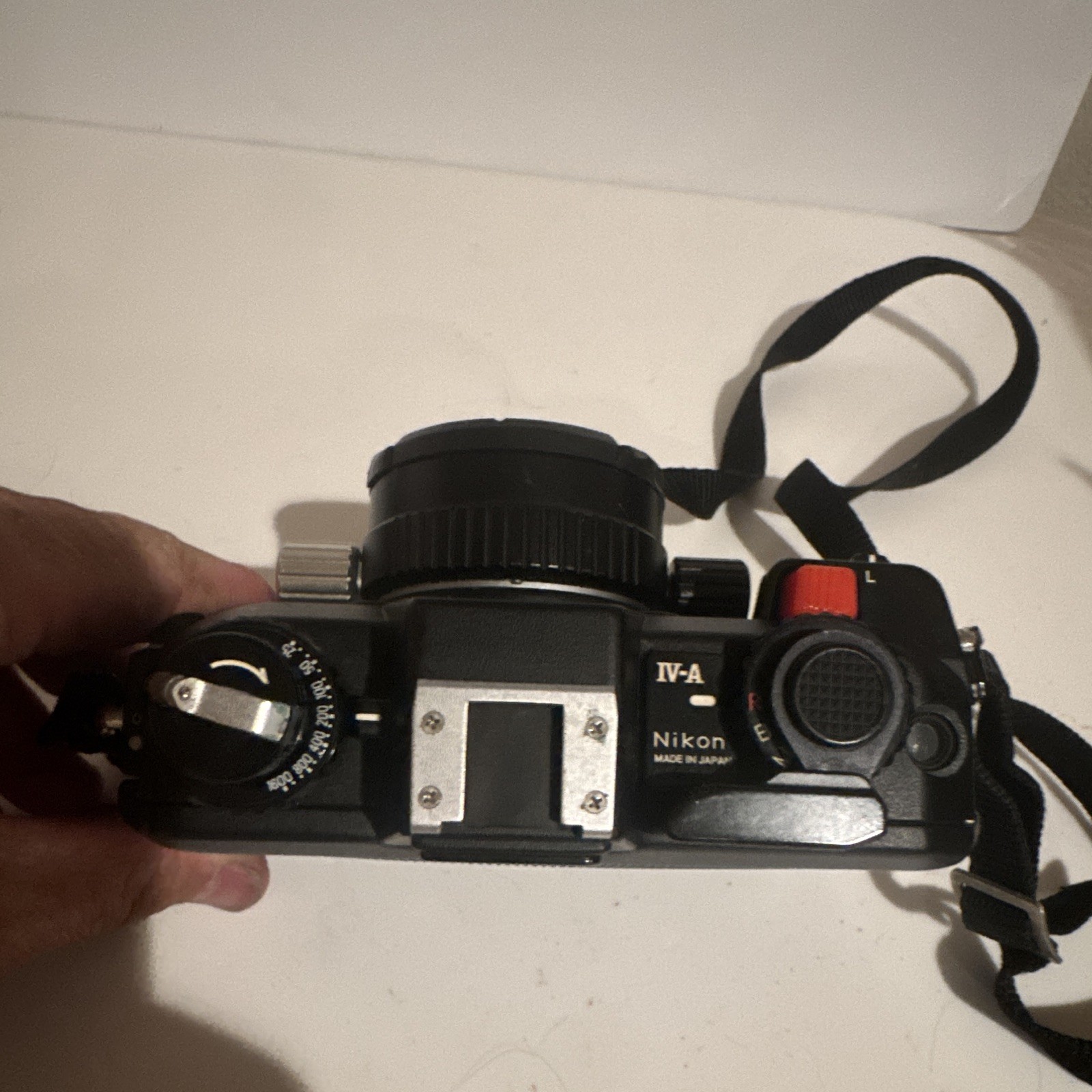 Nikon Nikonos IV-A Underwater 35mm Film Camera w/ Nikkor Lens Black Strap
