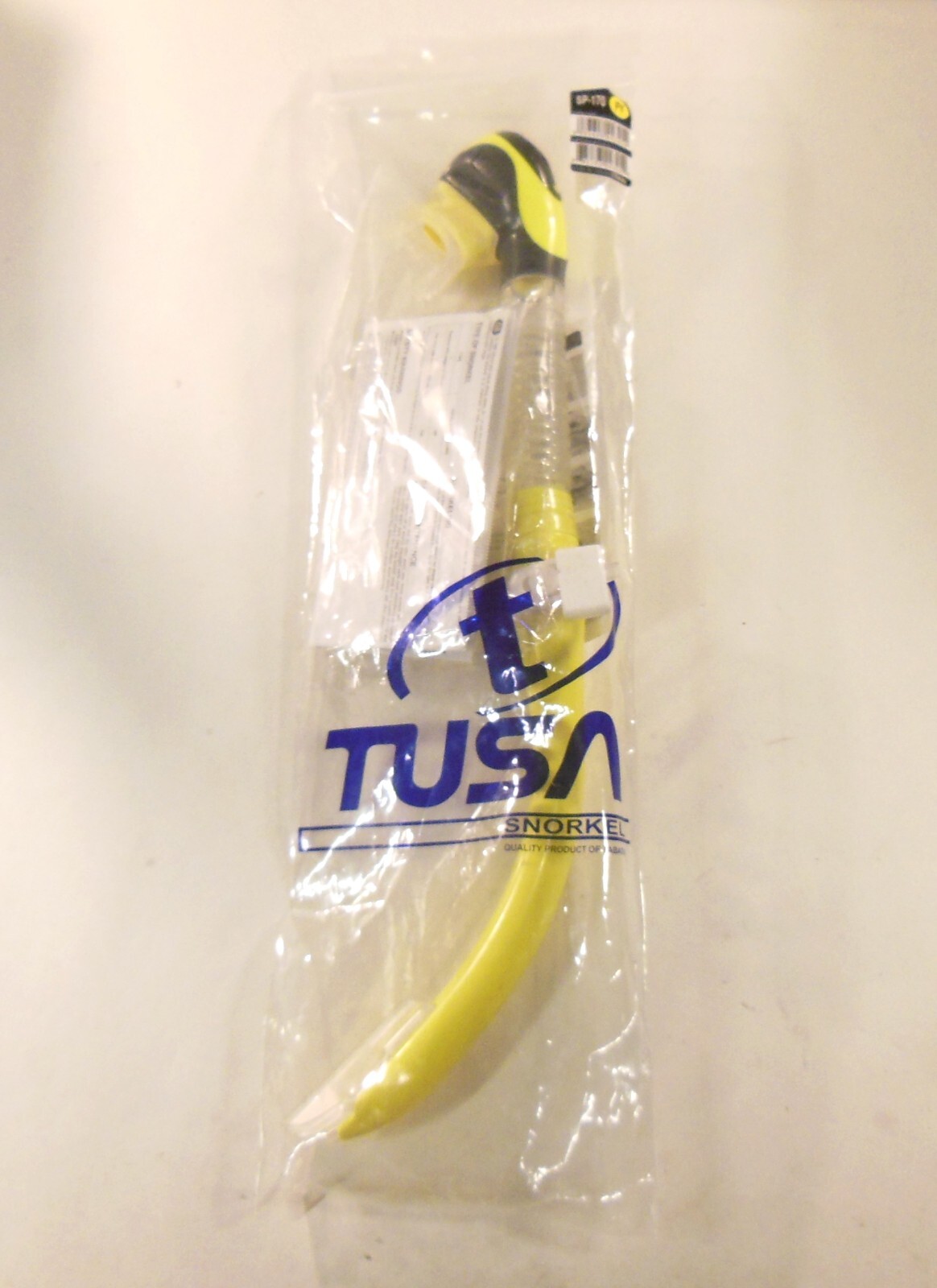 TUSA Platina Hyperdry SP-170 FY Snorkel in Flash Yellow and Black, Very Nice