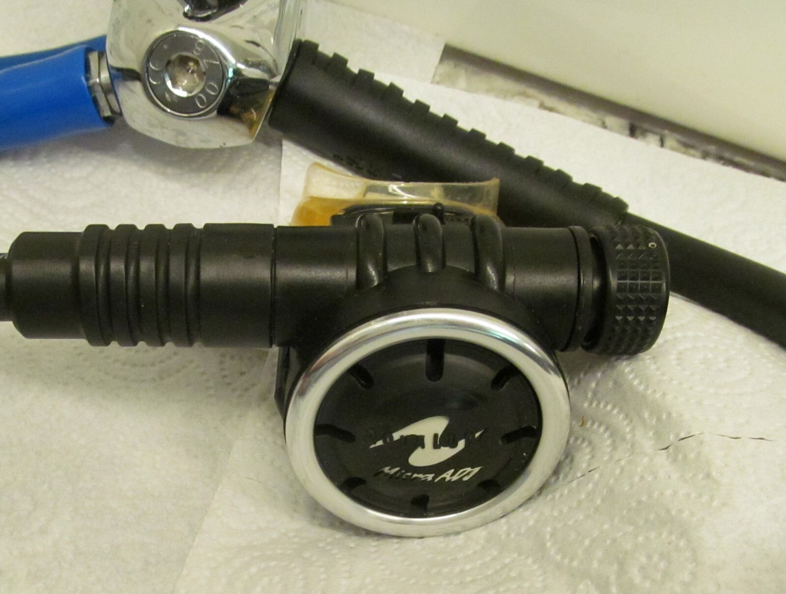 Tusa Imprex II IQ-400, 3000 PSI Gauge, Compass, Aqua Lung Micra Adj Regulator