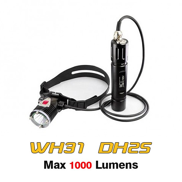 ARCHON WH31 DH25 LED 1000 LUMENS 3-MODE DIVING FLASHLIGHT TORCH