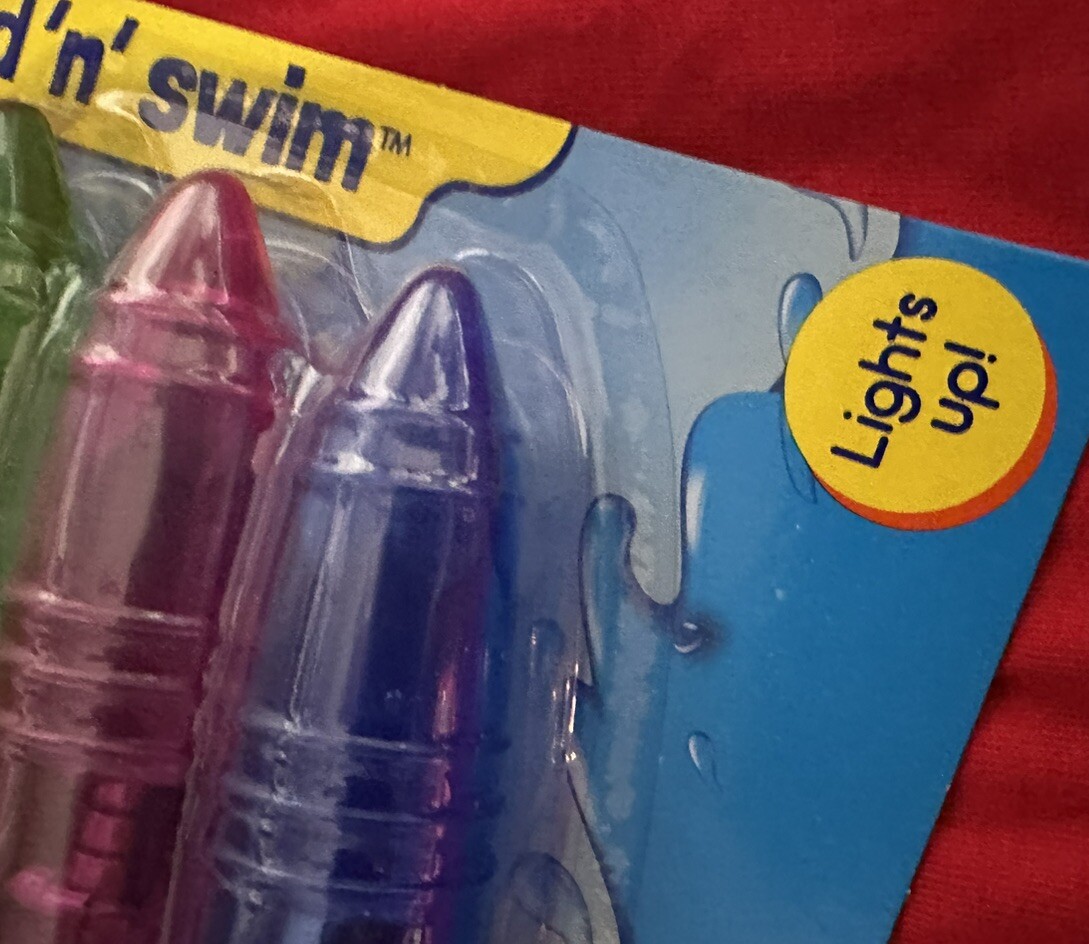 Light Up Dive Torpedos LED 3 Pack For Pool Summer Fun