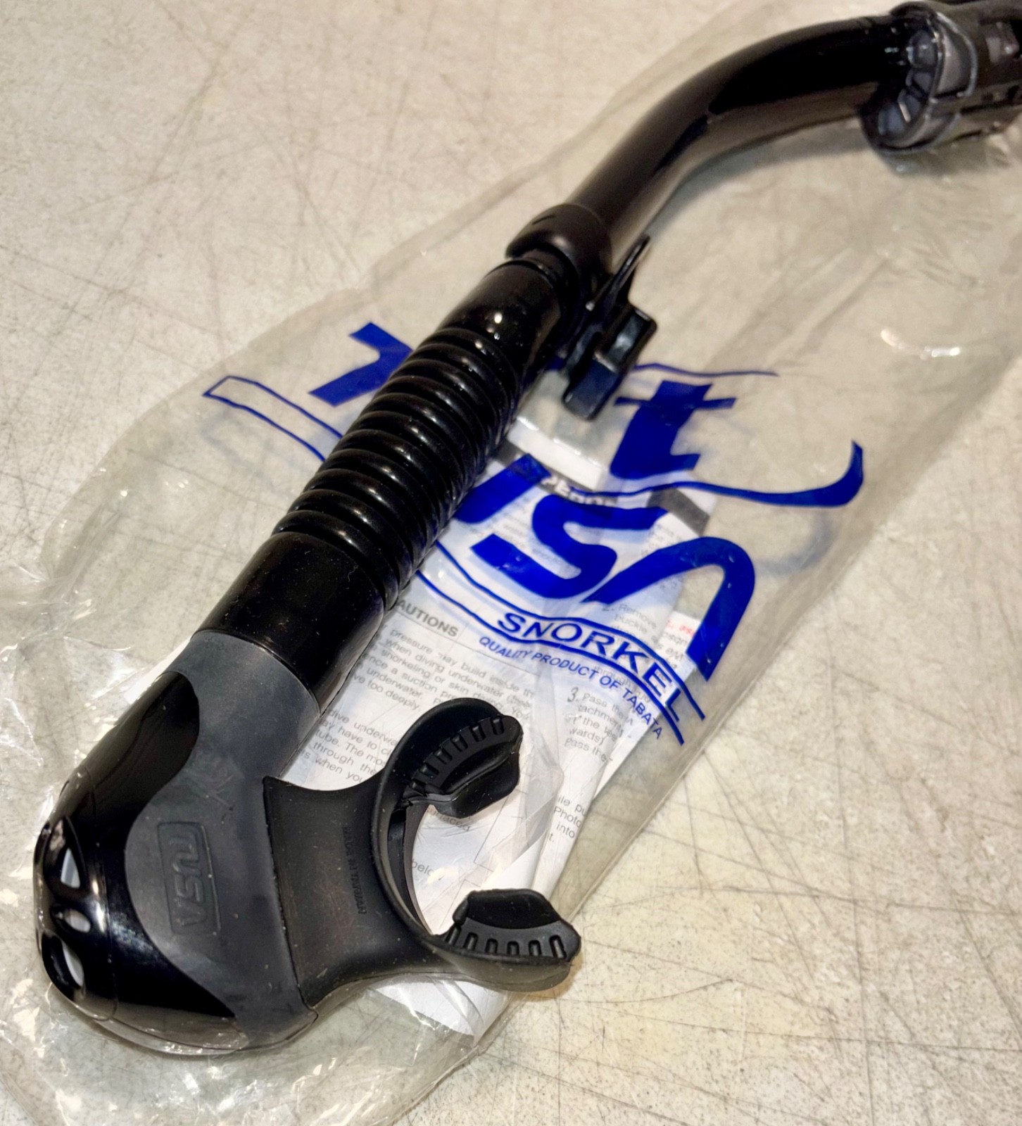 Tabata TUSA Snorkel Diving SP-200QB Hyperdry Max Swivel Adapter BRAND NEW