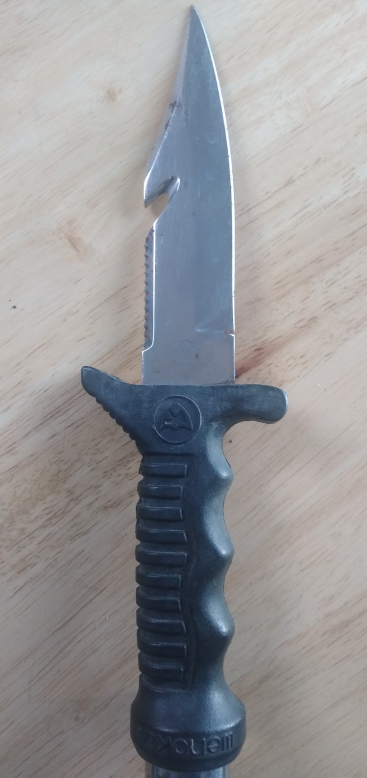 Vintage Wenoka Dive Knife # 8542 Stainless Steel Japan 10 1/2″