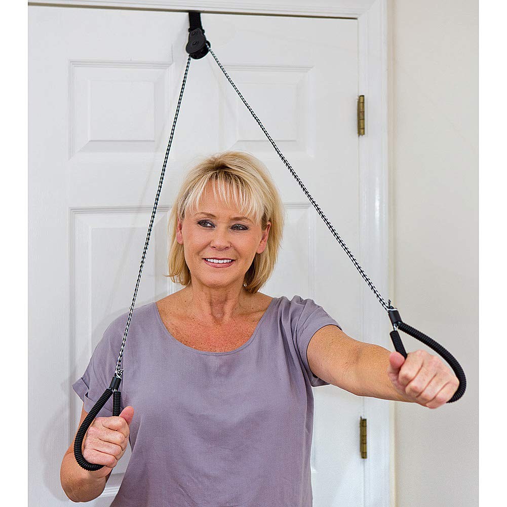 J.H. Smith Company Over the Door Exerciser,black,One-Size us one-size, Black