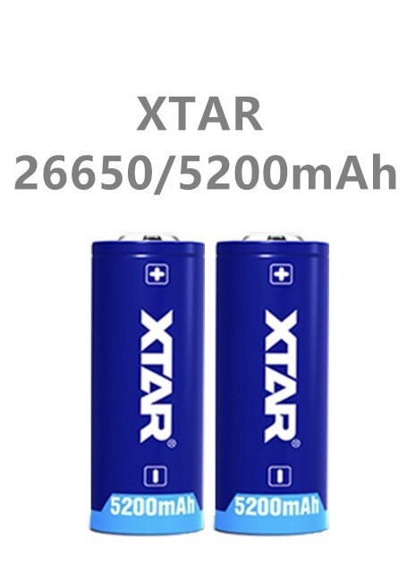 XTAR D26 1600S Diving Flashlight + 2 PCS 26650 Battery (US SELLER) + FREE GREASE