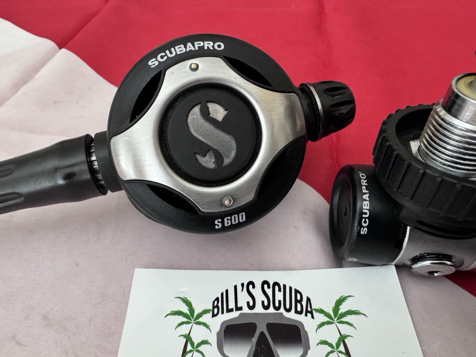 SCUBAPRO REGULATOR S600 MK25 DIN SUPER NICE REG WOW!