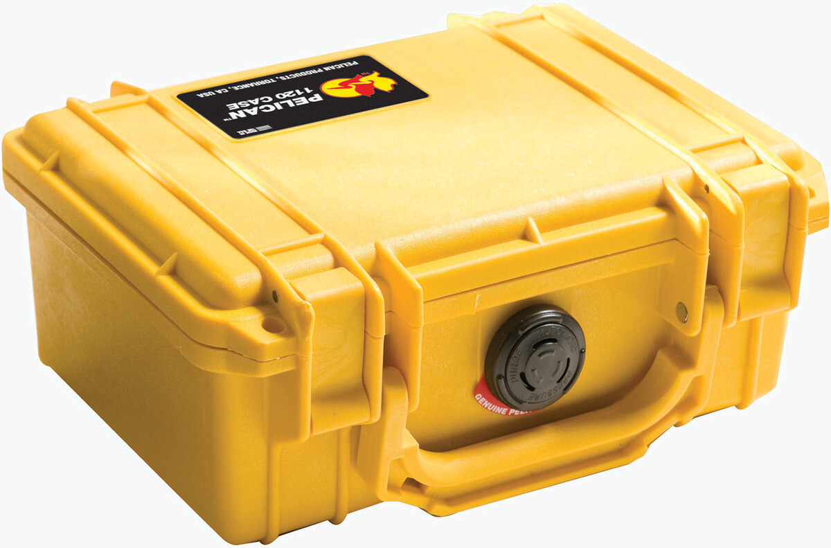 New Desert Tan Pelican 1120 Case includes Foam and FREE Engraved Nameplate