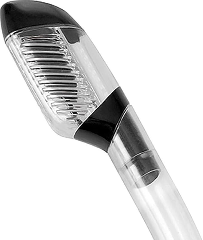 Cressi Supernova Dry Snorkel with Splash Guard and Quick-Release Keeper