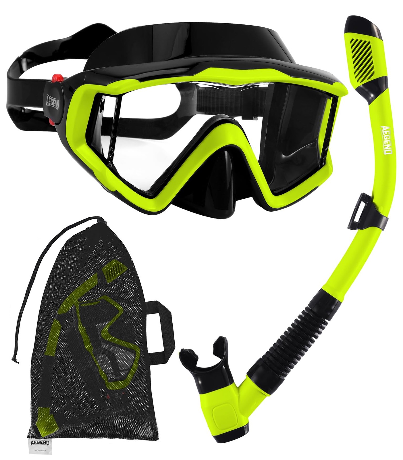 Aegend Snorkeling Gear for Adults Youth Kids, Snorkel Mask with Top Dry Valve…