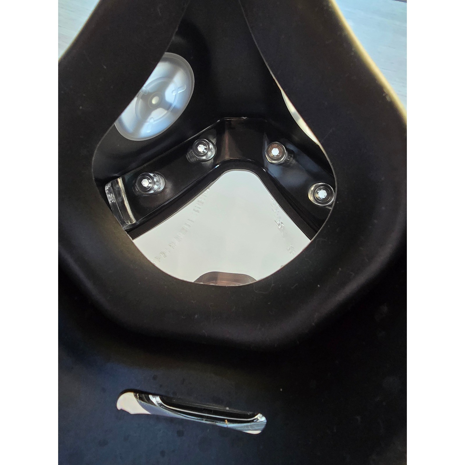 Khroom Snorkel Mask Full Face Black Camera Mount Travel Case vacation travel