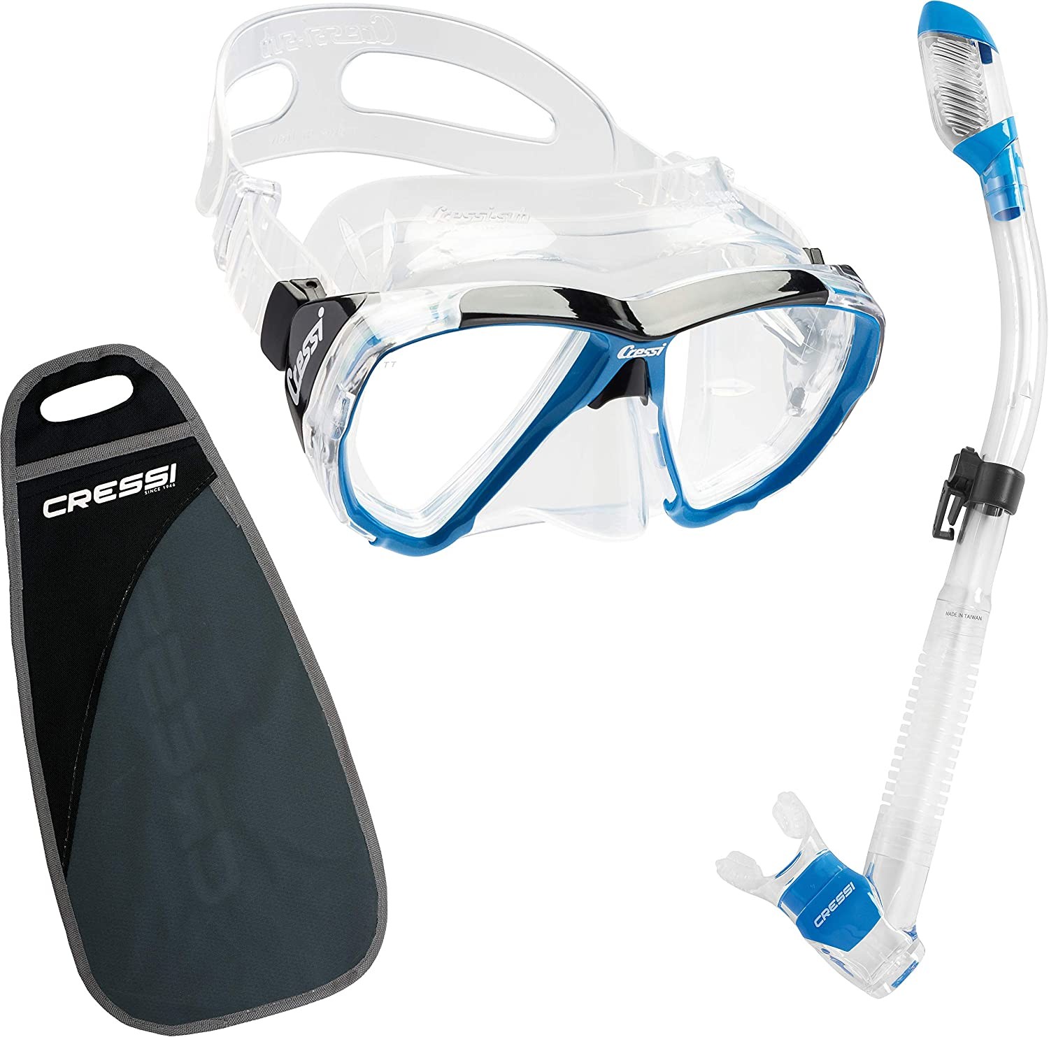 Cressi Big Eyes / Supernova Dry Snorkel Combo