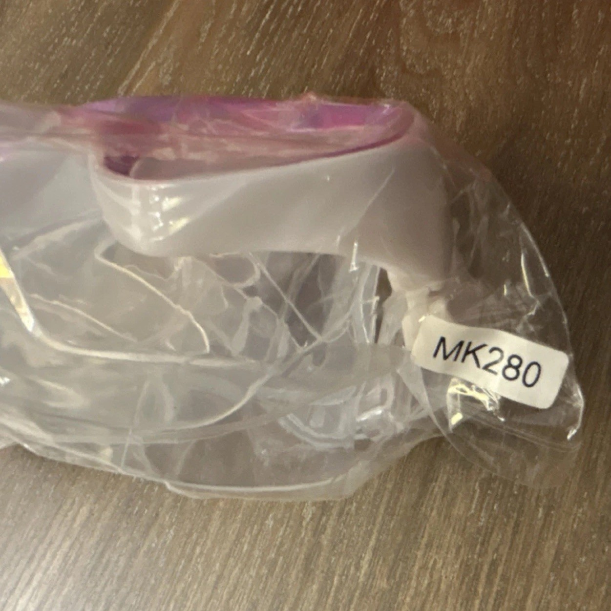 PROMATE Cobra Snorkel Mask Set MK280 Purple Diving Swim Gear Snorkel Equipment
