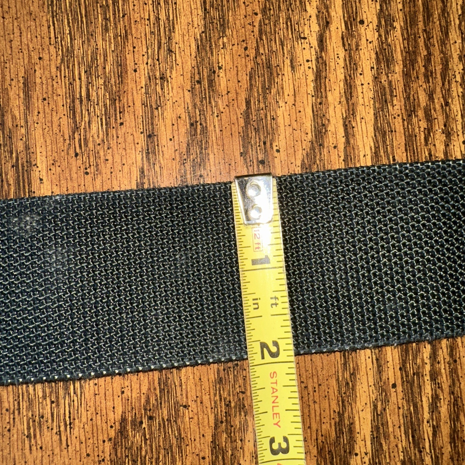 Vintage OEM US Divers Scuba Dive Weight Belt Black 2” Nylon Webbing 49” length