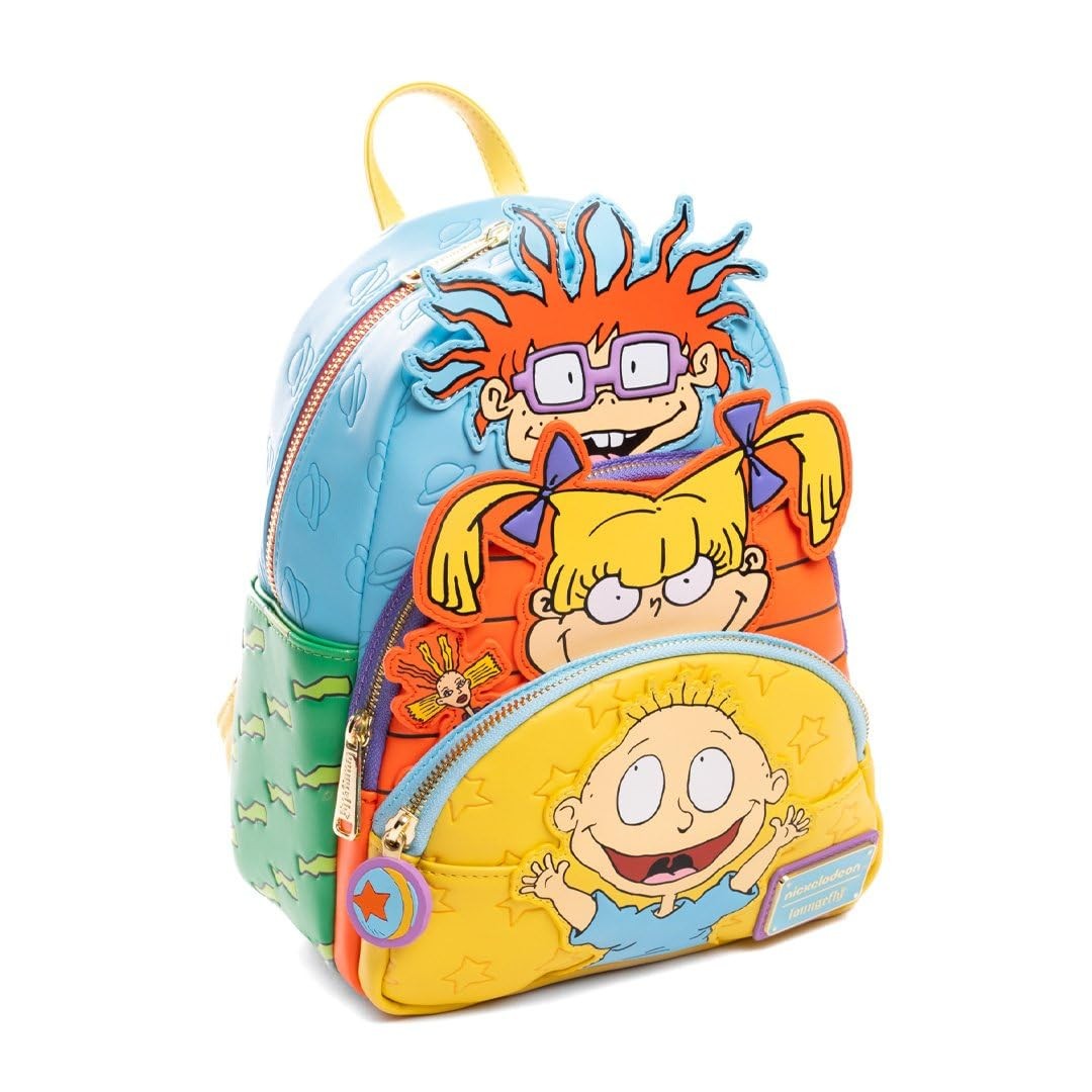 Loungefly Nickelodeon Rugrats Tommy, Chuckie And One Size, Multicolor