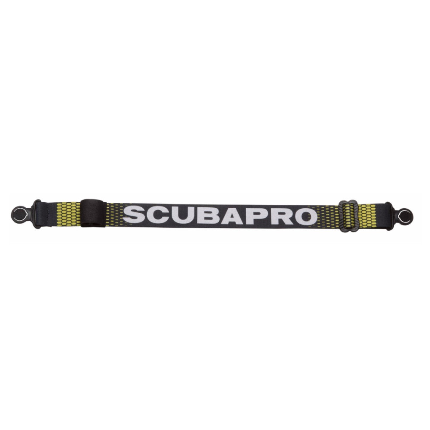 Open Box ScubaPro Comfort Mask Straps-Black / Yellow