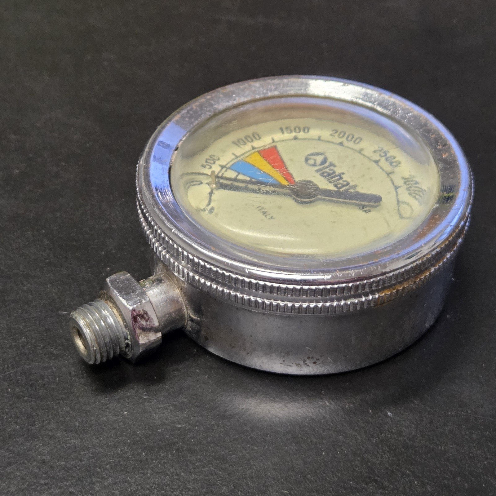 Tusa SPG Scuba Dive Air Gauge – 2.5″ Tabata For Regulator – Tested & Working