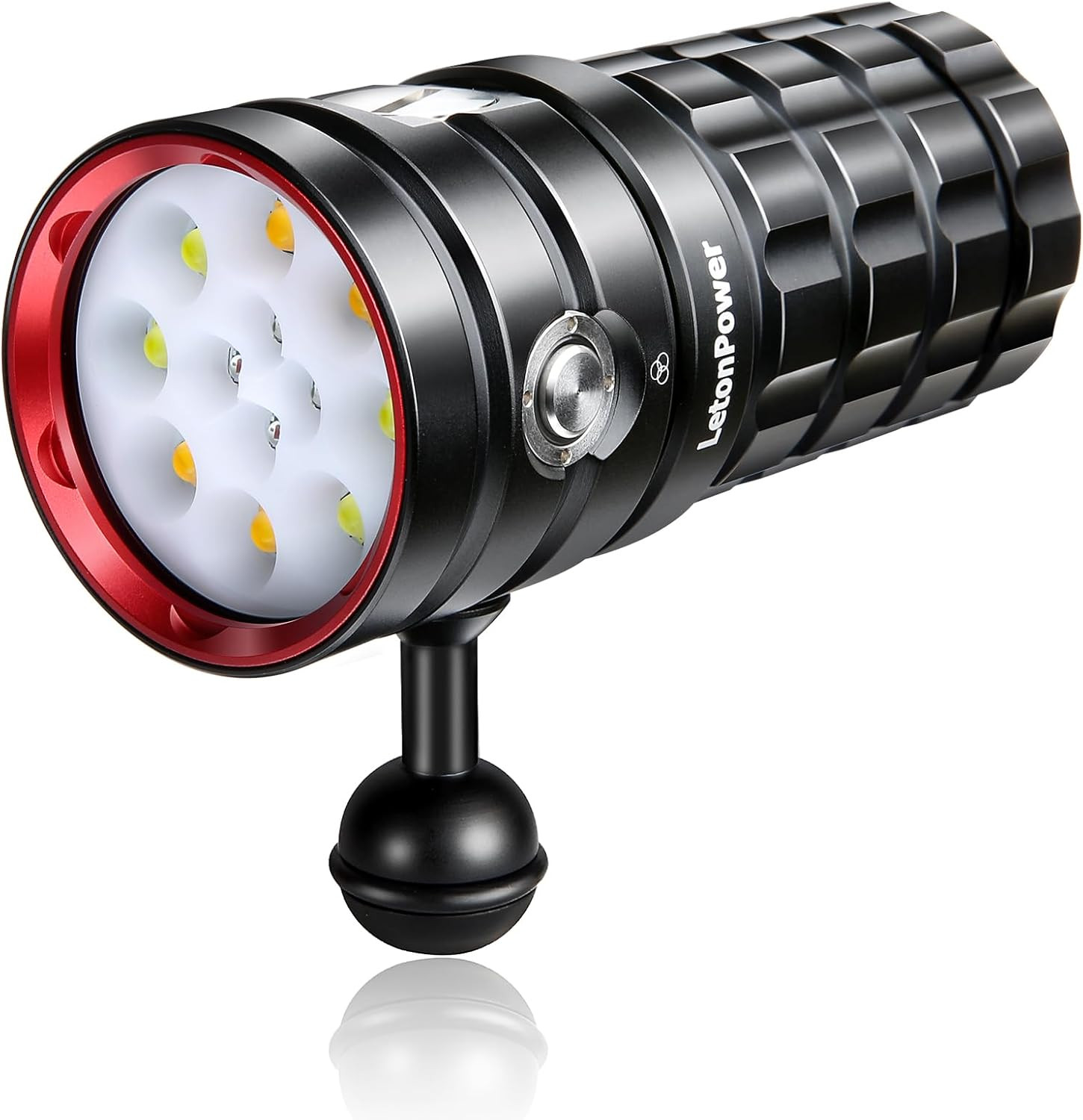 Diving Flashlight, TS Pro 25000Lumens Underwater 100M Video Light, Scuba Dive Li