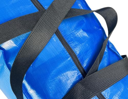 Extra Large Storage Duffle Bag for X-Large-38″(L) X 11.8″(W) X 23″(H) PE Blue