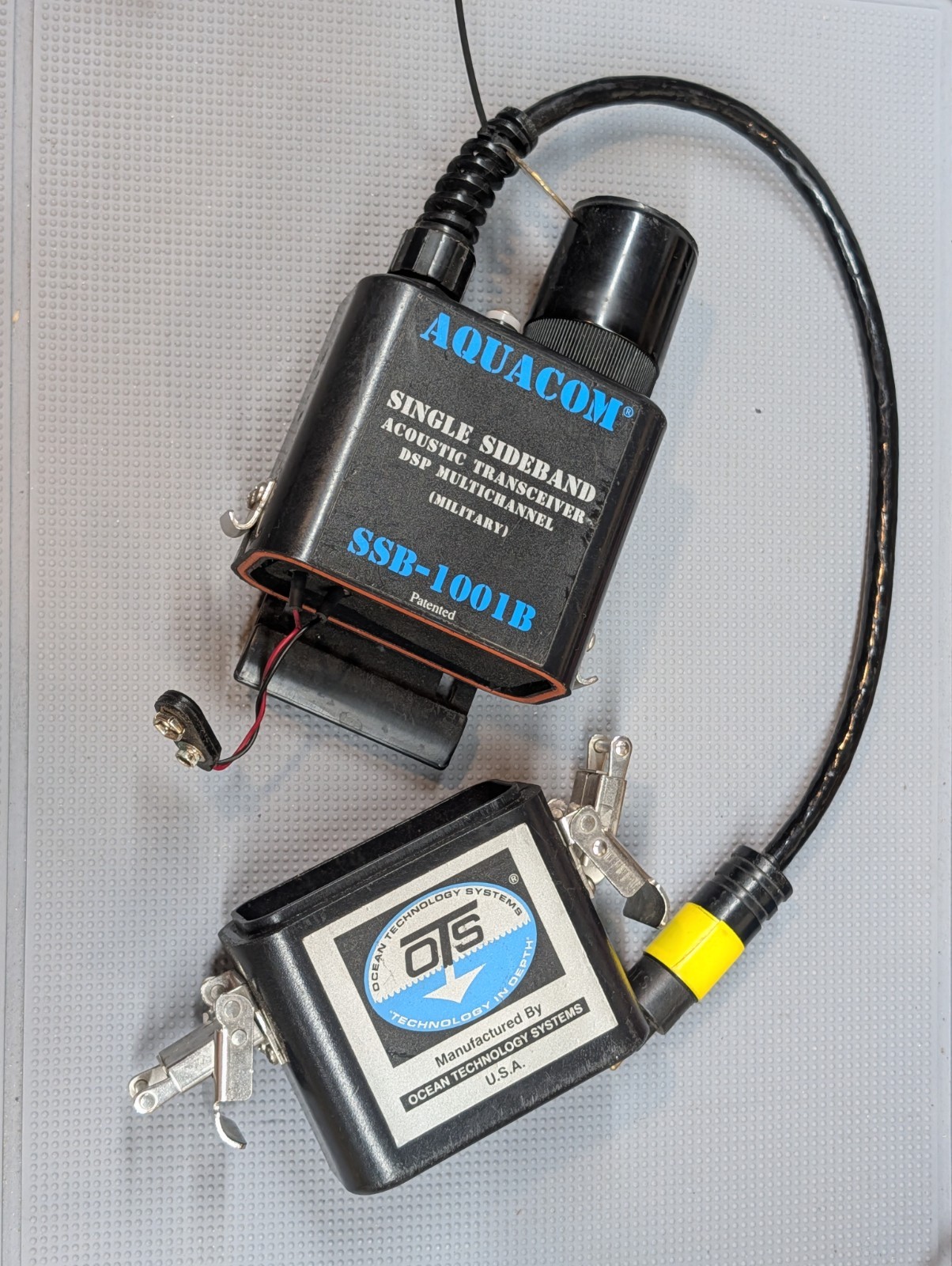 OTS Aquacom SSB-1001B 8ch Underwater Dive Transceiver Scuba Diving