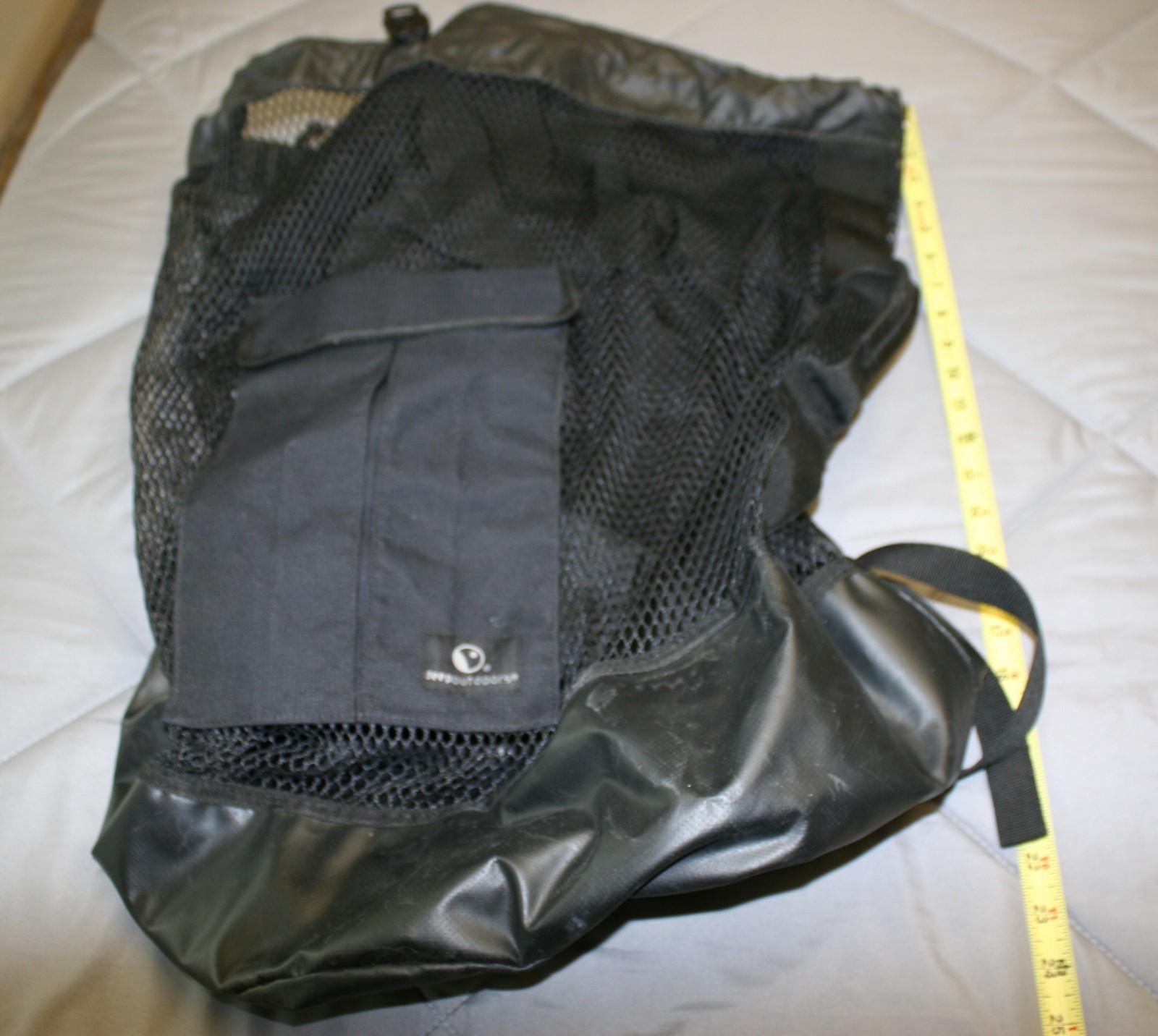 Deep Outdoors large back pack travel bag scuba mesh boat backpack scuba