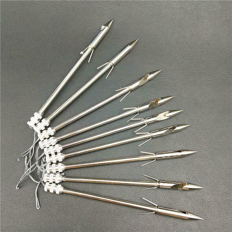 20Pcs Shooting Fish Broadheads Fishing Arrow for Hunting Slingshot Steel Darts