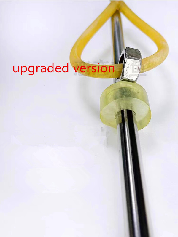 1Pc Stainless Steel Rubber Band Ejection Fish Gun Diving Guns-without/ with Barb